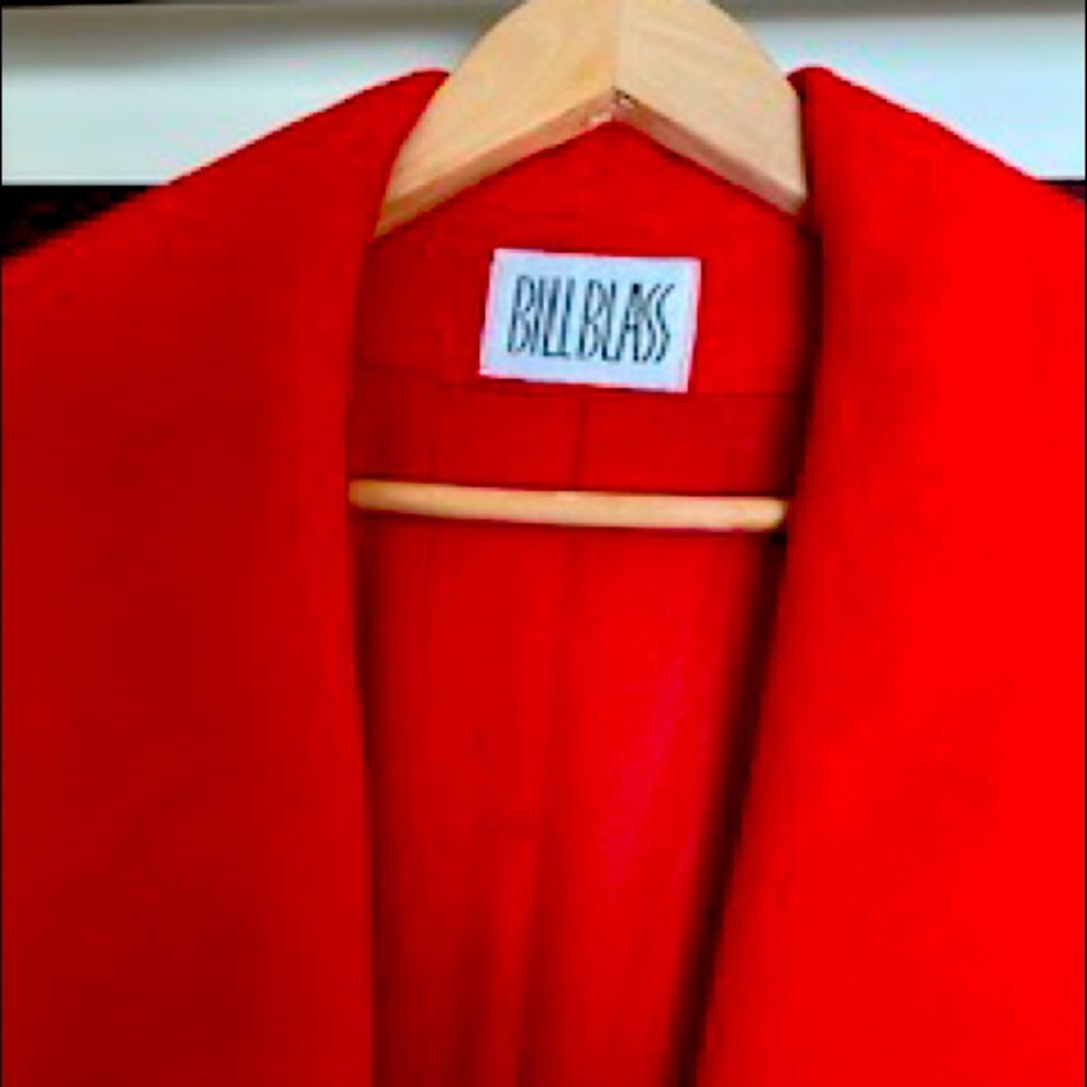 Size L Bill Blass cashmere blend coat